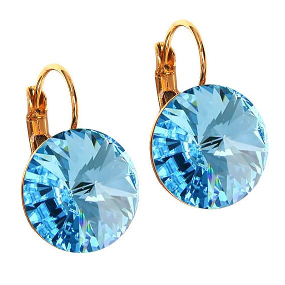 Elis 14 mm серьги с австрийскими кристаллами