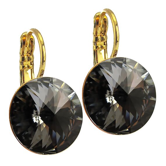 Elis 14 mm серьги с австрийскими кристаллами