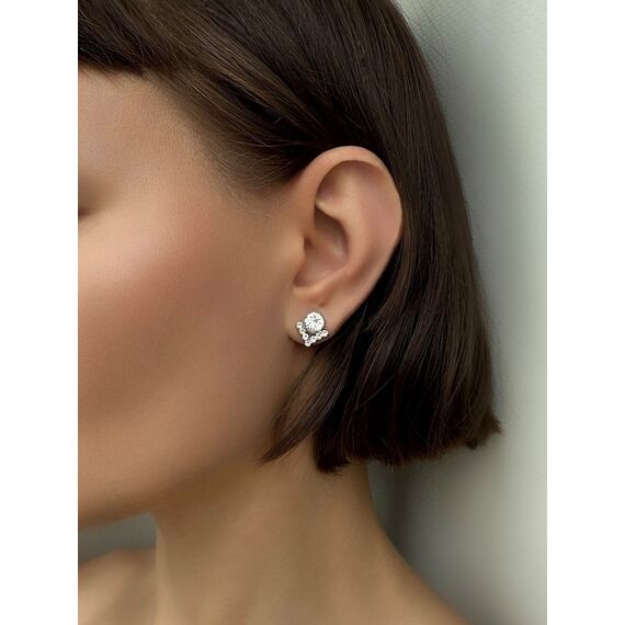 Saviola серьги с австрийскими кристаллами Swarovski, изображение 2