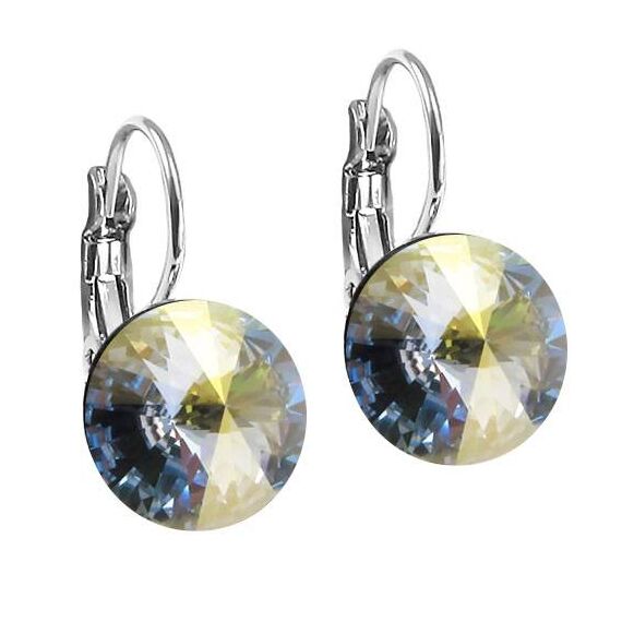 Elis 12 mm серьги с австрийскими кристаллами