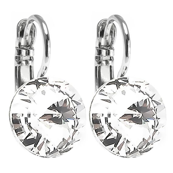 Elis 10 mm серьги с австрийскими кристаллами
