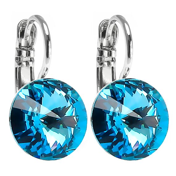 Elis 10 mm серьги с австрийскими кристаллами