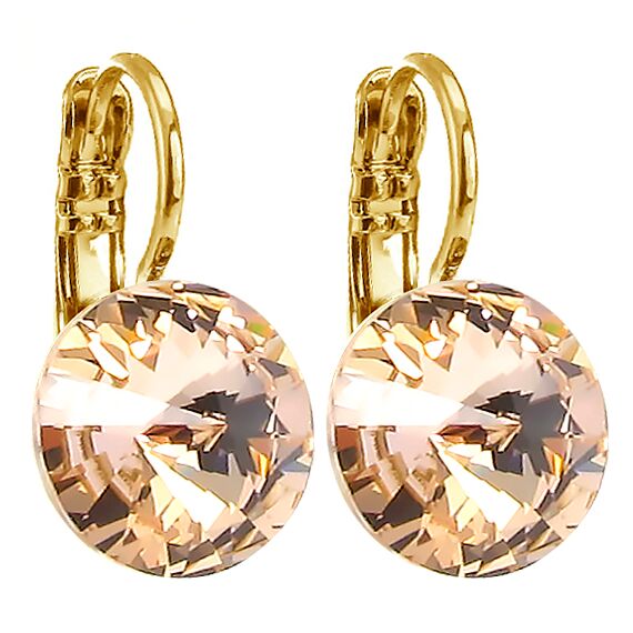 Elis 10 mm серьги с австрийскими кристаллами
