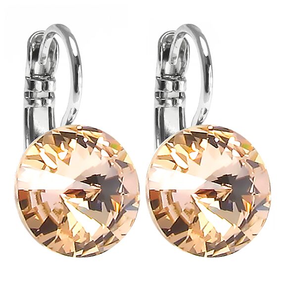 Elis 10 mm серьги с австрийскими кристаллами