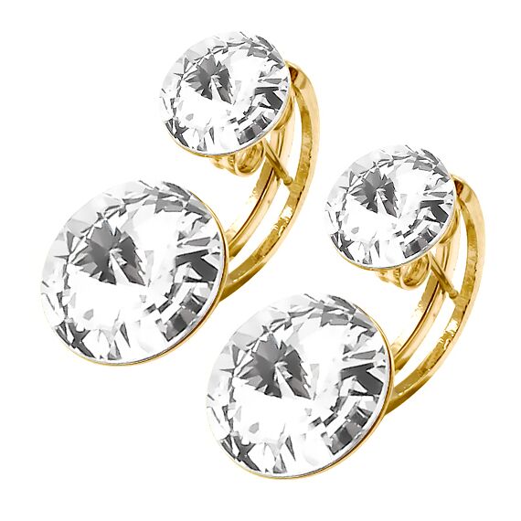 Laiza серьги 14mm с кристаллами Swarovski