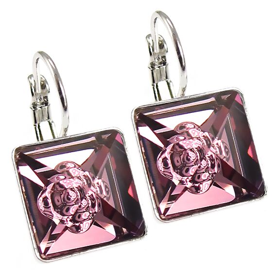 Fanda серьги с кристаллами Swarovski