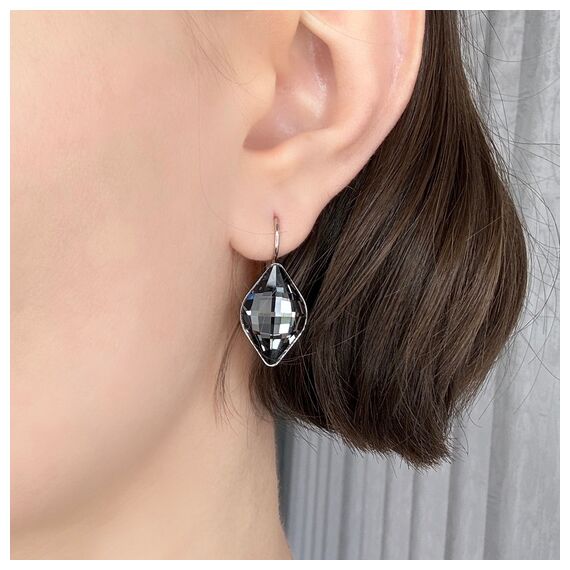 Citron 19mm серьги с австрийскими кристаллами, изображение 2