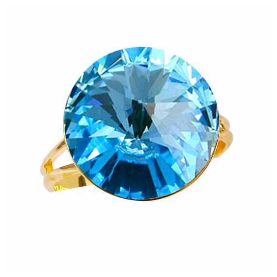 Elis 14mm кольцо с австрийскими кристаллами