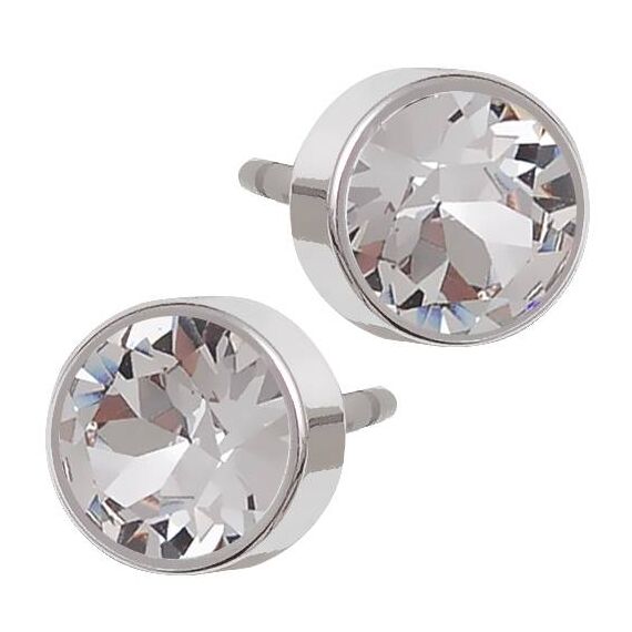 Alegra 4mm пусеты с кристаллами Swarovski