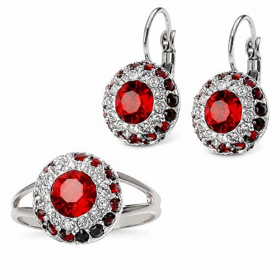 Комплект Katarina с серьгами и кольцом