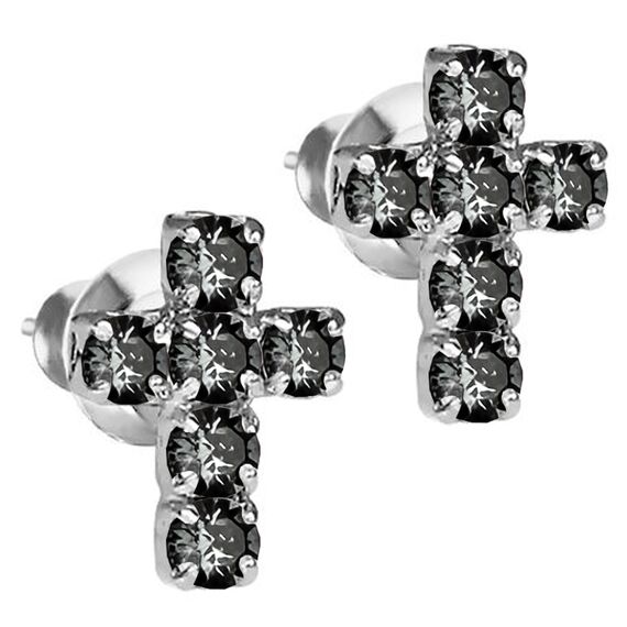 Moreti Пусеты с кристаллами Swarovski