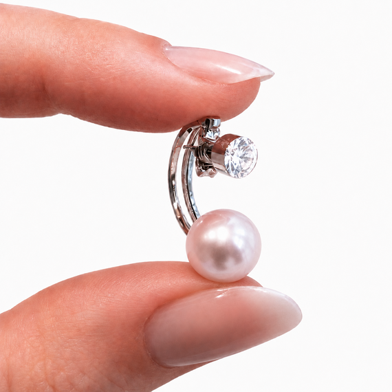 Calena серьги с кристаллами Swarovski, изображение 2