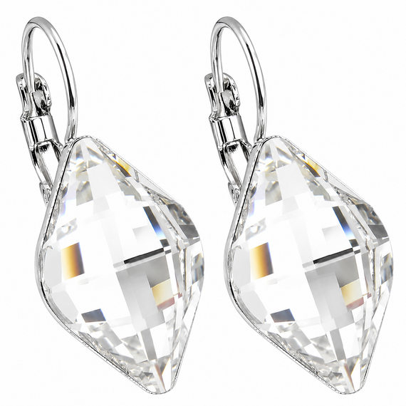 Citron 19mm серьги с австрийскими кристаллами