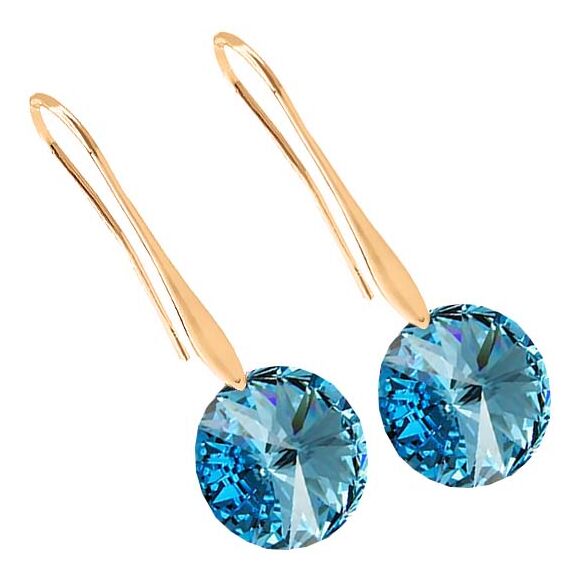 Elina 14 mm серьги с кристаллами Swarovski