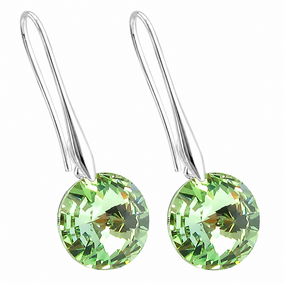 Elina 14 mm серьги с кристаллами Swarovski