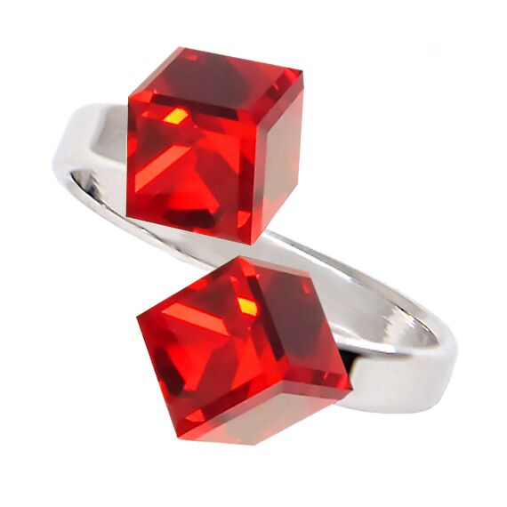 Kuba кольцо с кристаллами Swarovski