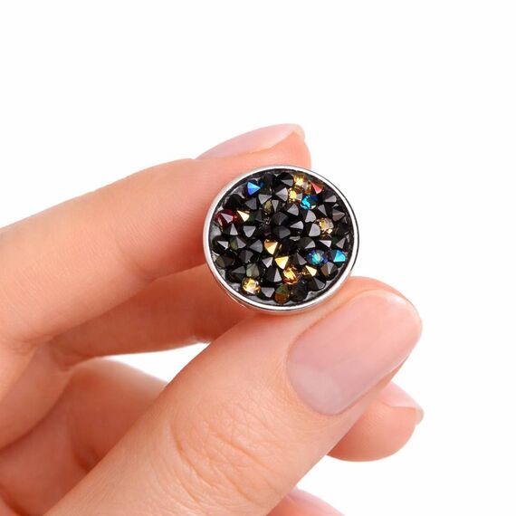 Iren 15mm кольцо с австрийскими кристаллами, изображение 2