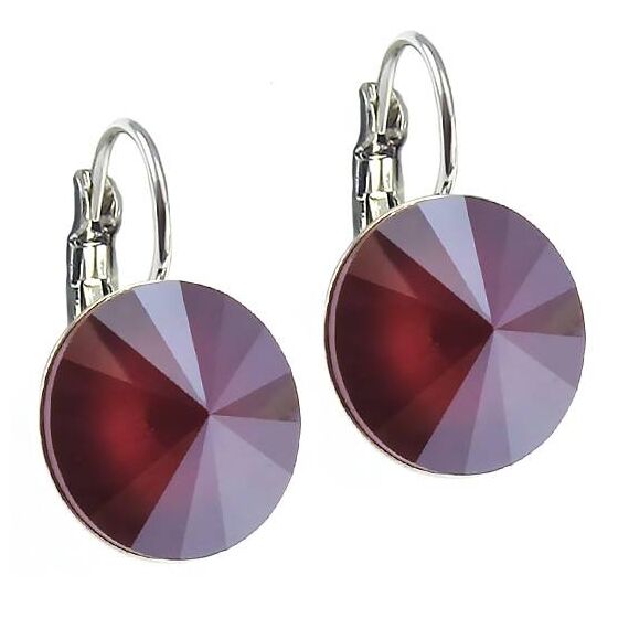 Elis 14 mm серьги с австрийскими кристаллами