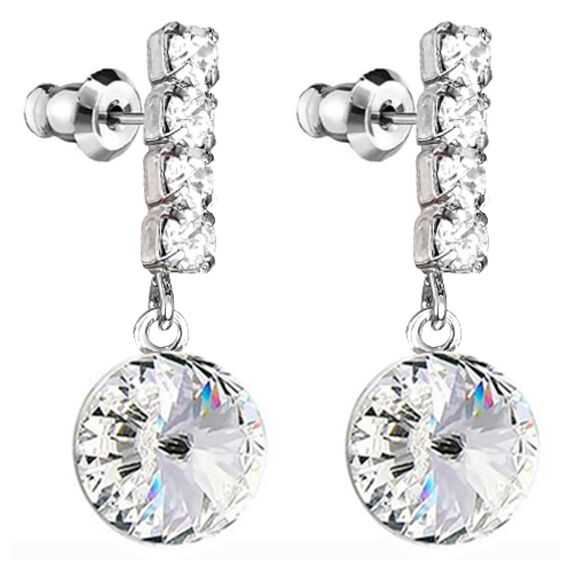 Karmen серьги с кристаллами Swarovski