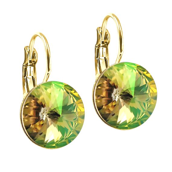 Elis 12 mm серьги с австрийскими кристаллами