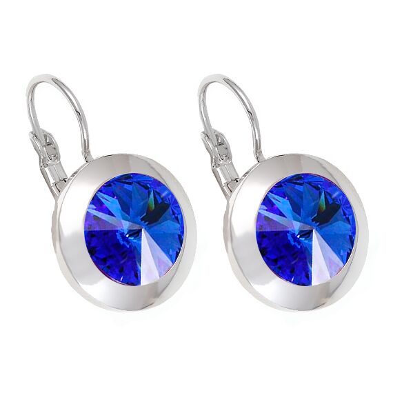 DANTE 10mm серьги с кристаллами Swarovski