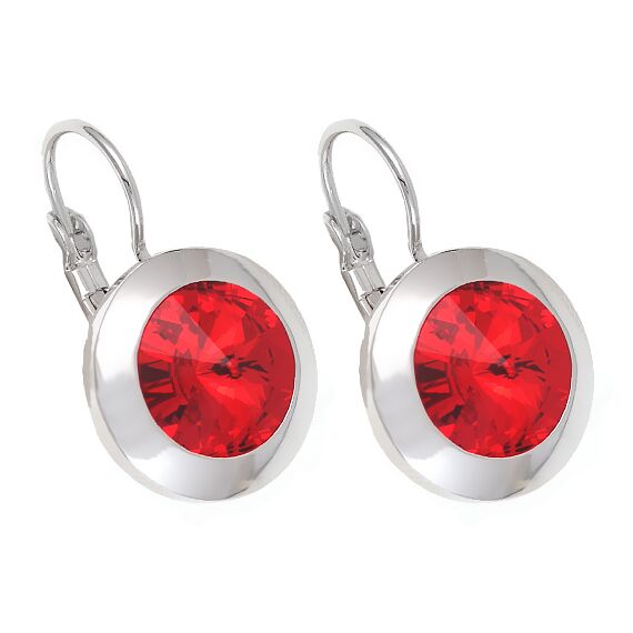 DANTE 10mm серьги с кристаллами Swarovski