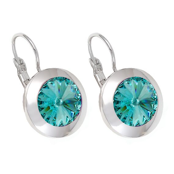 DANTE 10mm серьги с кристаллами Swarovski
