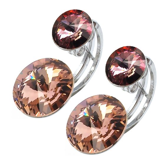 Laiza серьги 14mm с кристаллами Swarovski