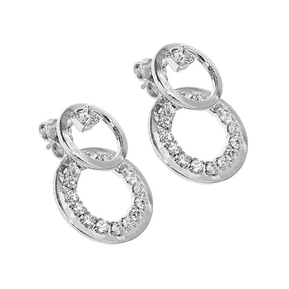 Taylor серьги с австрийскими кристаллами Swarovski