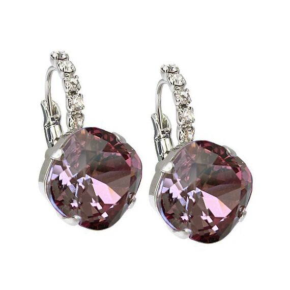 Ylang серьги 12mm с кристаллами Swarovski