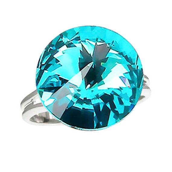 Elis 14mm кольцо с австрийскими кристаллами