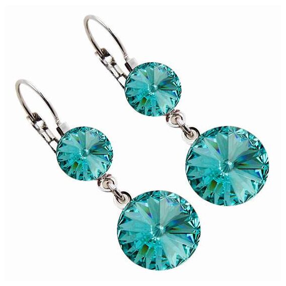 Janine серьги с кристаллами Swarovski
