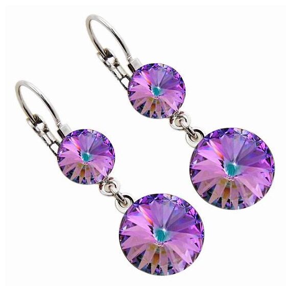 Janine серьги с кристаллами Swarovski