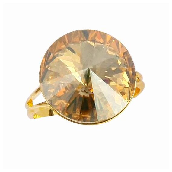 Elis 14mm кольцо с австрийскими кристаллами