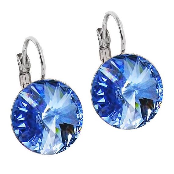 Elis 14 mm серьги с австрийскими кристаллами