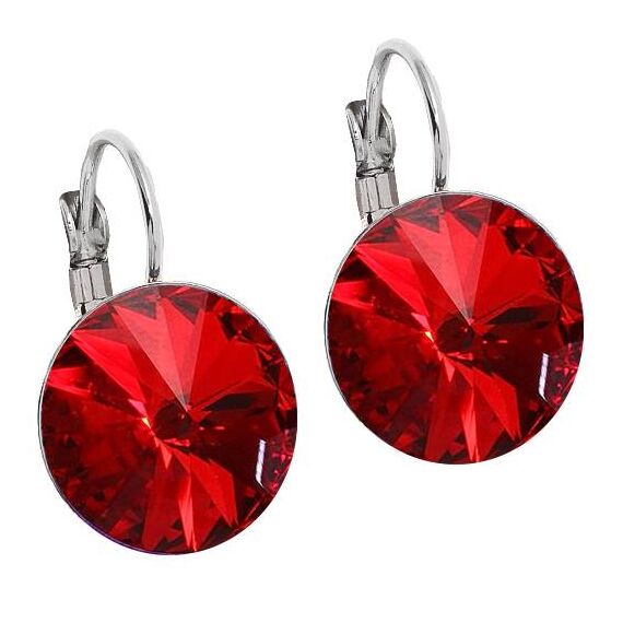 Elis 14 mm серьги с австрийскими кристаллами
