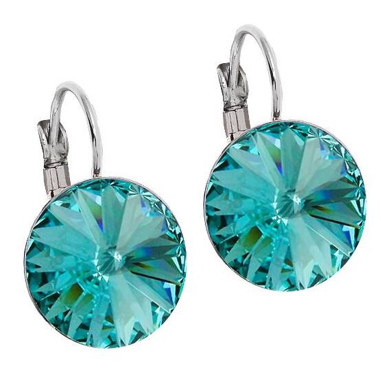 Elis 14 mm серьги с австрийскими кристаллами