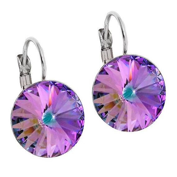 Elis 14 mm серьги с австрийскими кристаллами
