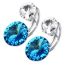 Laiza серьги 14mm с кристаллами Swarovski