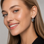 Laiza серьги 14mm с кристаллами Swarovski, изображение 2