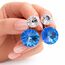 Laiza серьги 14mm с кристаллами Swarovski, изображение 2