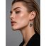 Elina 14 mm серьги с кристаллами Swarovski, изображение 2